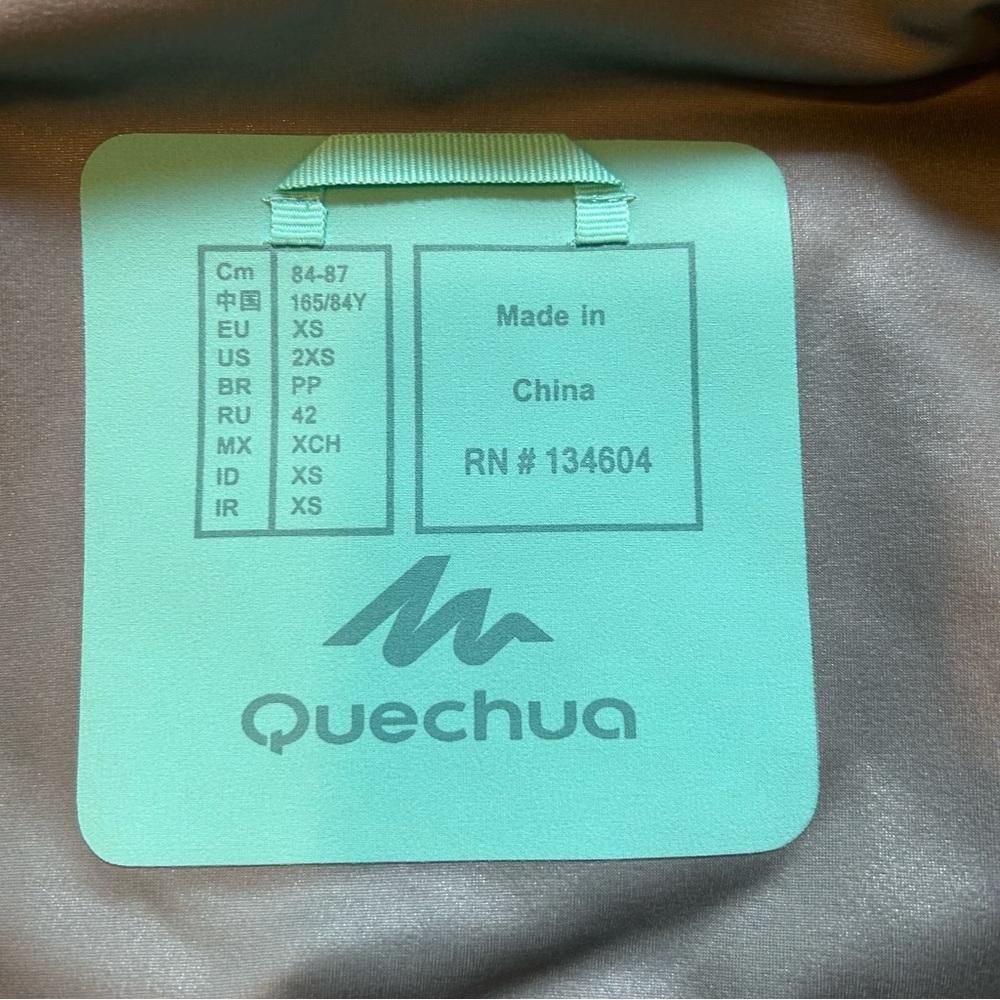 NEW Quechua | MH500 Lightweight Waterproof Hiking Jacket - Picture 16 of 16